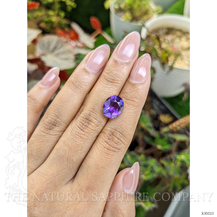 4.32 Ct. Purple Amethyst from Ceylon (Sri Lanka)