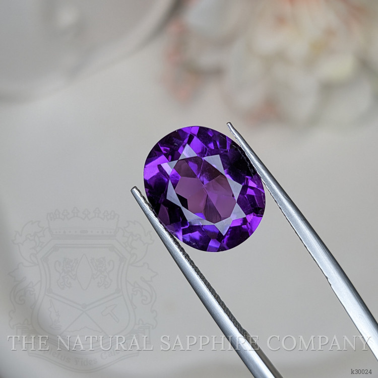 6.41 Ct. Purple Amethyst from Ceylon (Sri Lanka)