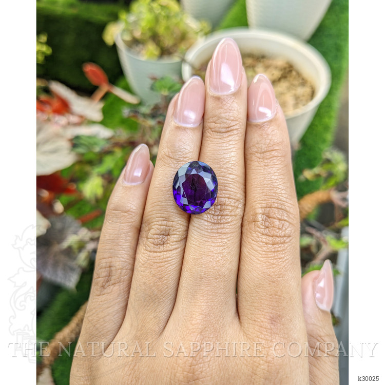11.60 Ct. Purple Amethyst from Ceylon (Sri Lanka)