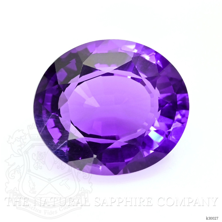 11.17 Ct. Purple Amethyst from Ceylon (Sri Lanka)