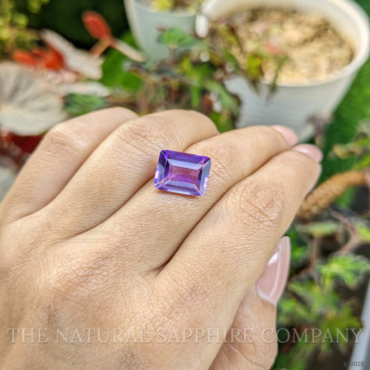 5.65 Ct. Purple Amethyst from Ceylon (Sri Lanka)