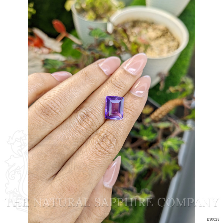 5.65 Ct. Purple Amethyst from Ceylon (Sri Lanka)