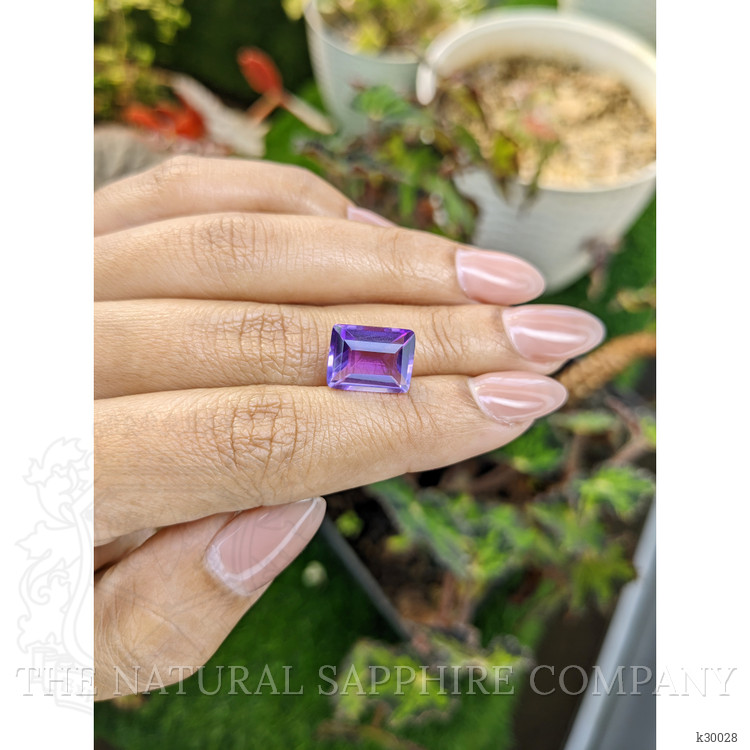 5.65 Ct. Purple Amethyst from Ceylon (Sri Lanka)