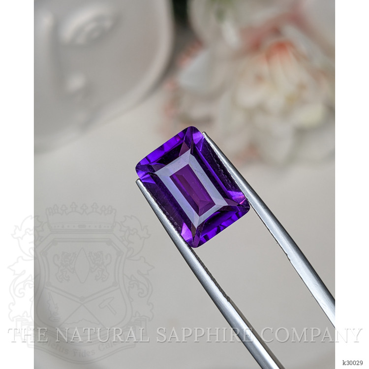 6.54 Ct. Purple Amethyst from Ceylon (Sri Lanka)