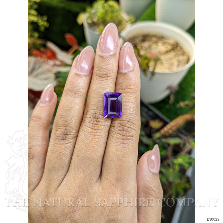 6.54 Ct. Purple Amethyst from Ceylon (Sri Lanka)