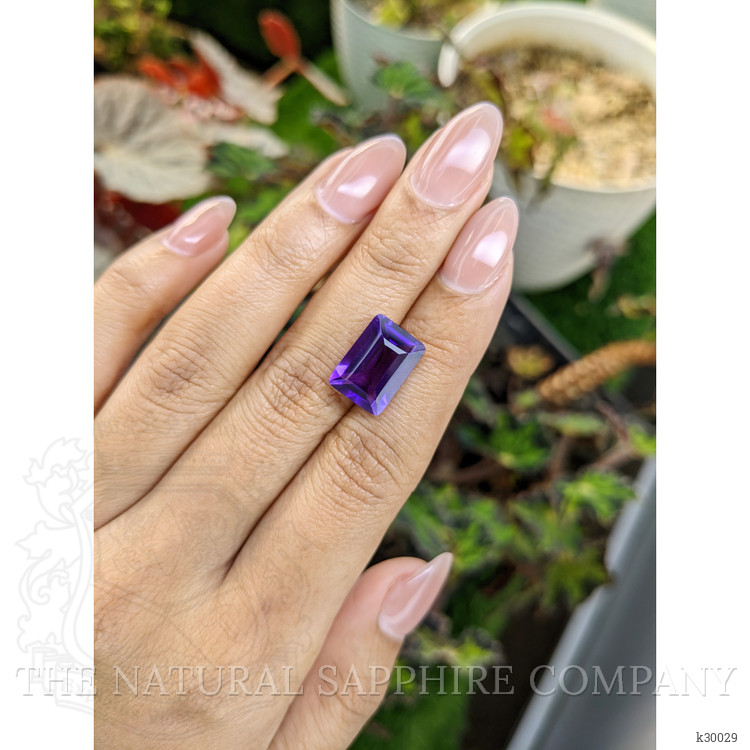 6.54 Ct. Purple Amethyst from Ceylon (Sri Lanka)