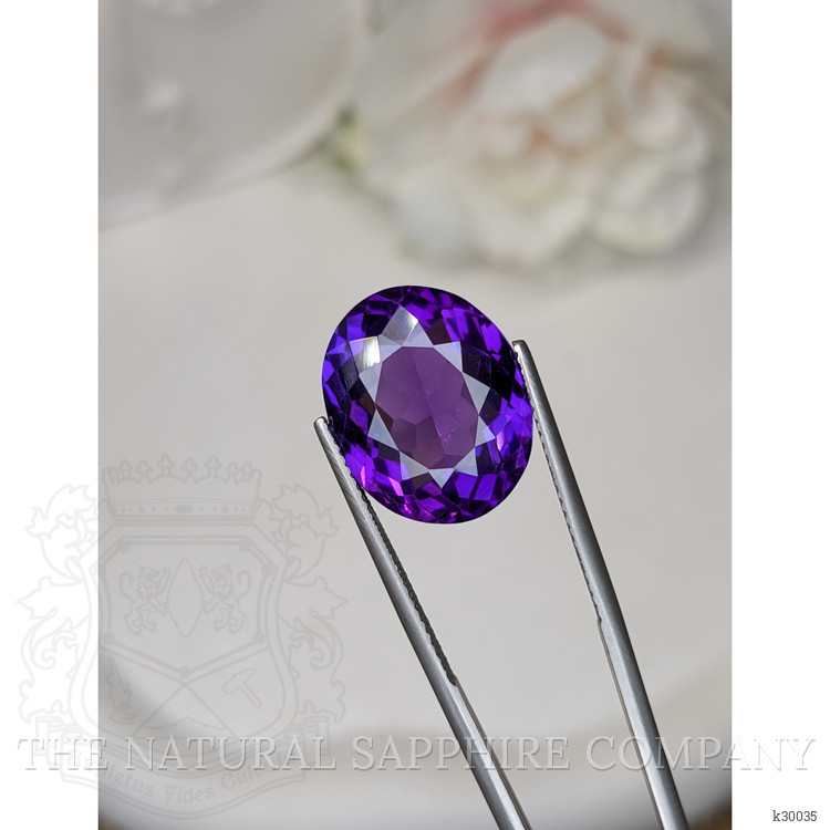 12.09 Ct. Purple Amethyst from Brazil