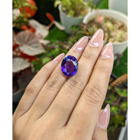 12.09 Ct. Purple Amethyst from Brazil Life Style