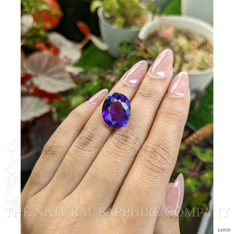 12.09 Ct. Purple Amethyst from Brazil