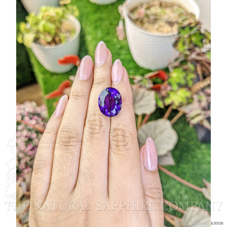 13.21 Ct. Purple Amethyst from Brazil