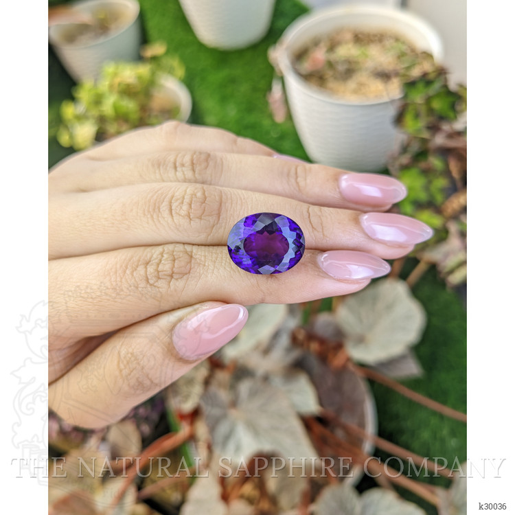 13.21 Ct. Purple Amethyst from Brazil