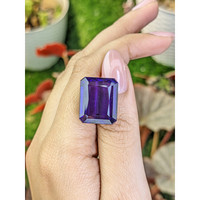 24.75 Ct. Purple Amethyst from Brazil Life Style