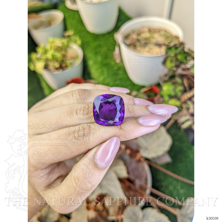 24.02 Ct. Purple Amethyst from Brazil