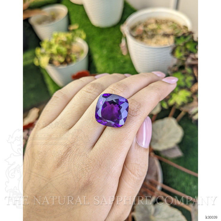 24.02 Ct. Purple Amethyst from Brazil