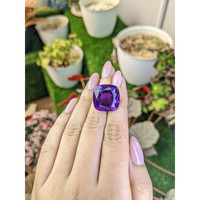 24.02 Ct. Purple Amethyst from Brazil Life Style
