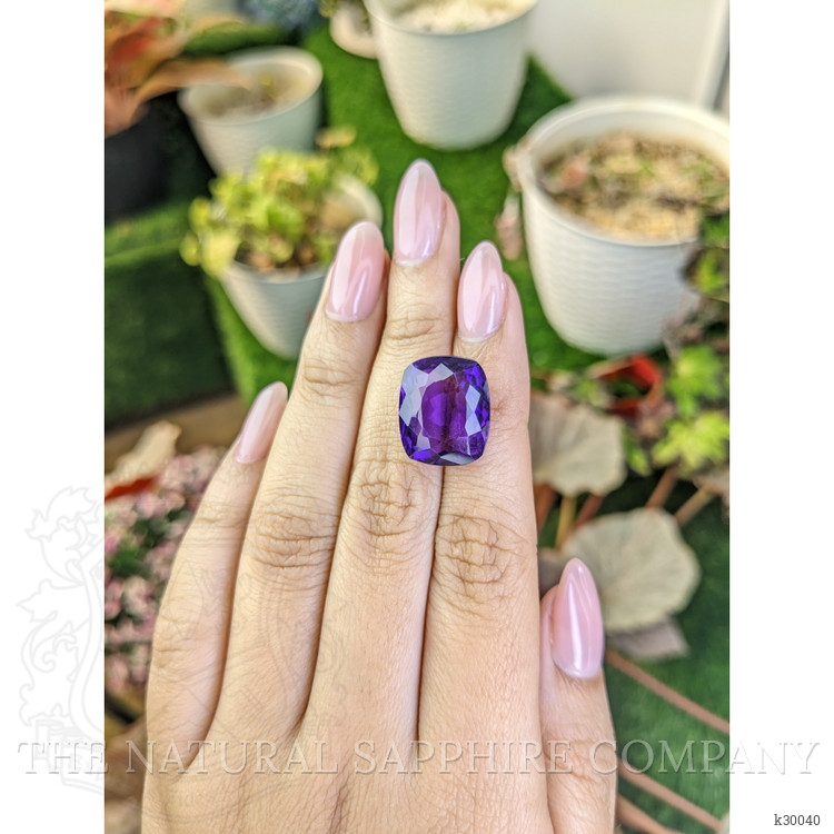 14.86 Ct. Purple Amethyst from Brazil