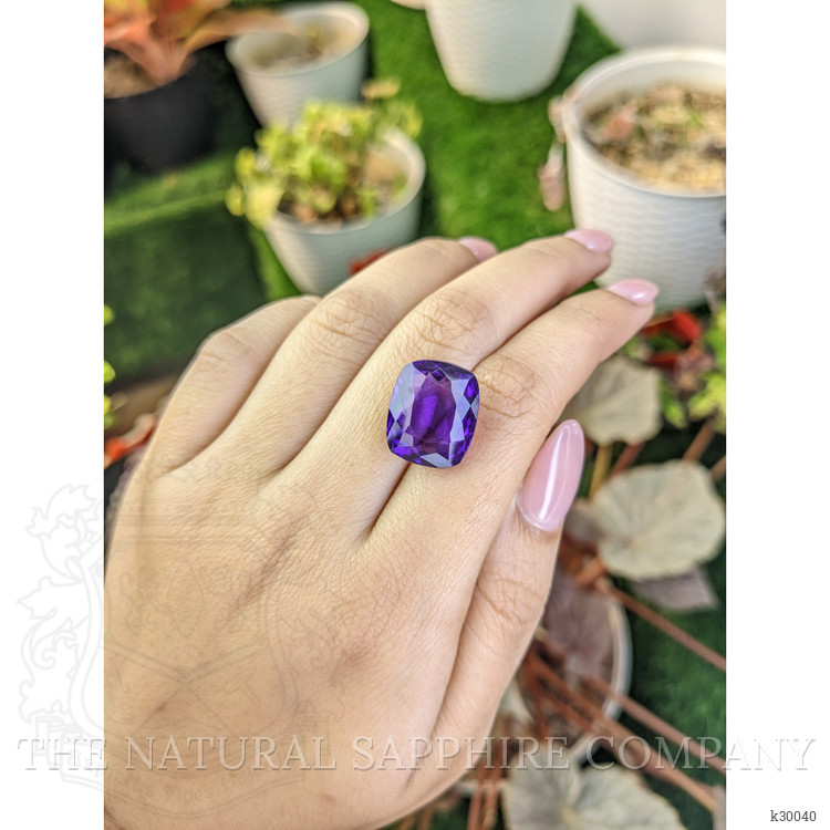 14.86 Ct. Purple Amethyst from Brazil