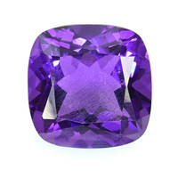13.13 Ct.Tw. Cushion Amethyst