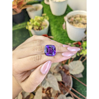 13.13 Ct. Purple Amethyst from Brazil Life Style