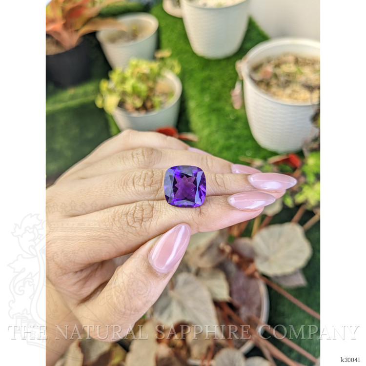 13.13 Ct. Purple Amethyst from Brazil