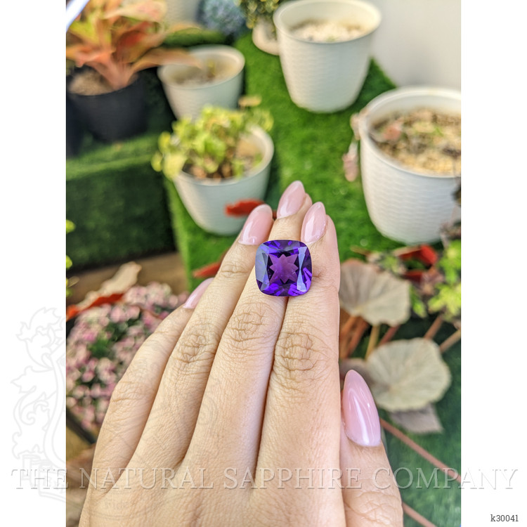 13.13 Ct. Purple Amethyst from Brazil