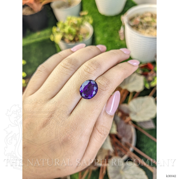 10.04 Ct. Purple Amethyst from Brazil