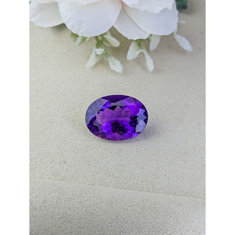 20.21 Ct. Purple Amethyst from Brazil