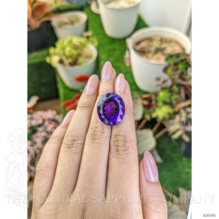 21.11 Ct. Purple Amethyst from Brazil