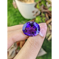 21.11 Ct. Purple Amethyst from Brazil Life Style