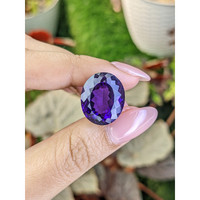 17.47 Ct. Purple Amethyst from Brazil Life Style