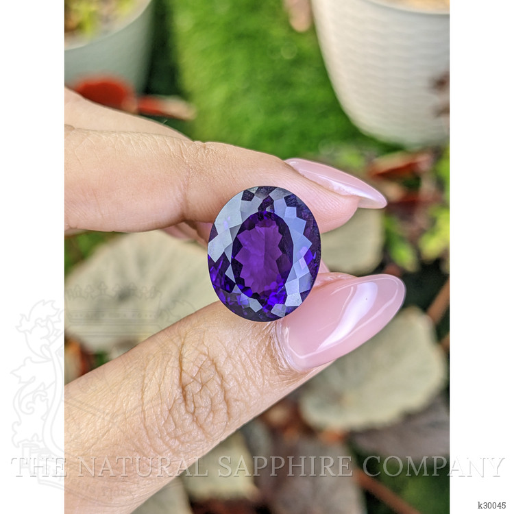 17.47 Ct. Purple Amethyst from Brazil