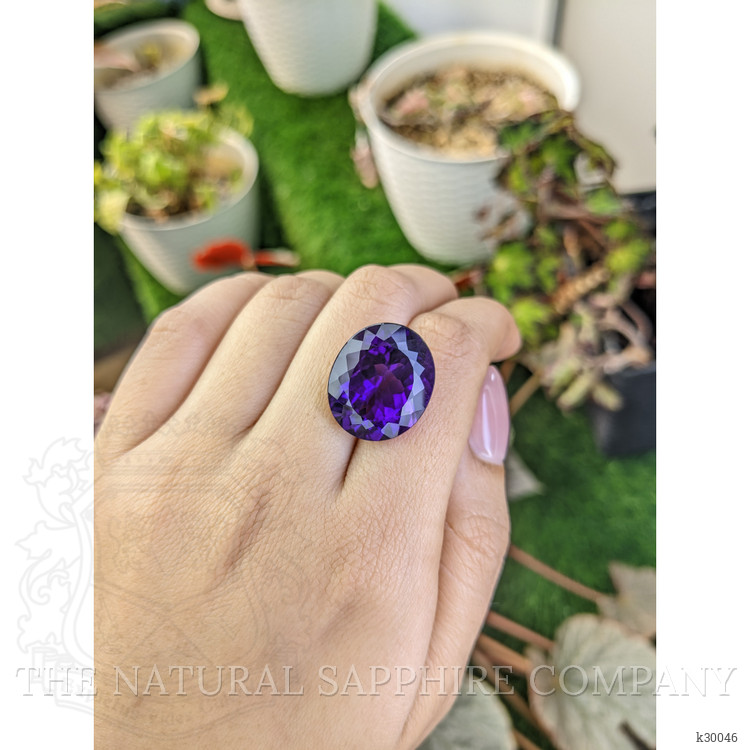 20.47 Ct. Purple Amethyst from Brazil