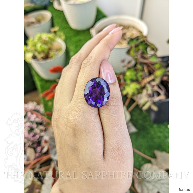 20.47 Ct. Purple Amethyst from Brazil