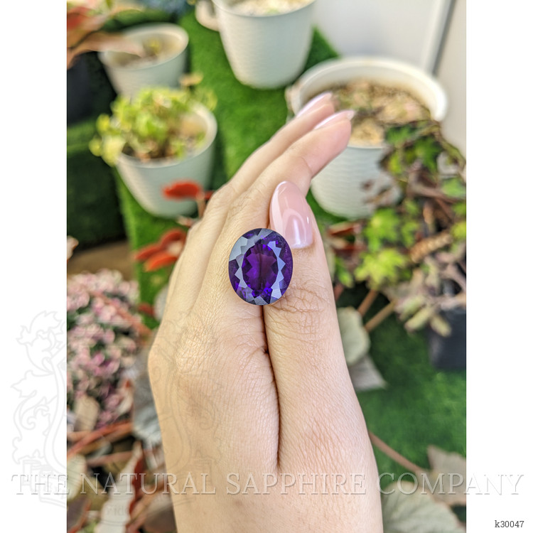 17.87 Ct. Purple Amethyst from Brazil