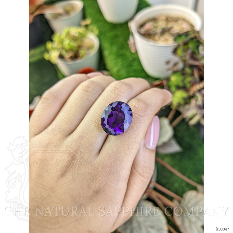 17.87 Ct. Purple Amethyst from Brazil