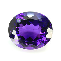 24.48 Ct. Purple Amethyst from Brazil Video