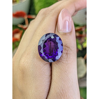 24.48 Ct. Purple Amethyst from Brazil Life Style