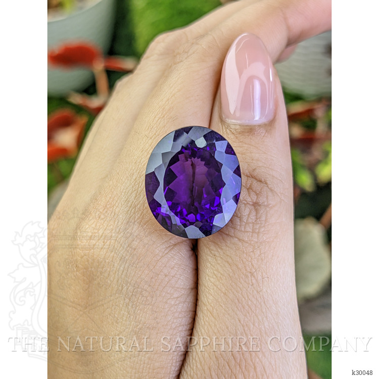 24.48 Ct. Purple Amethyst from Brazil