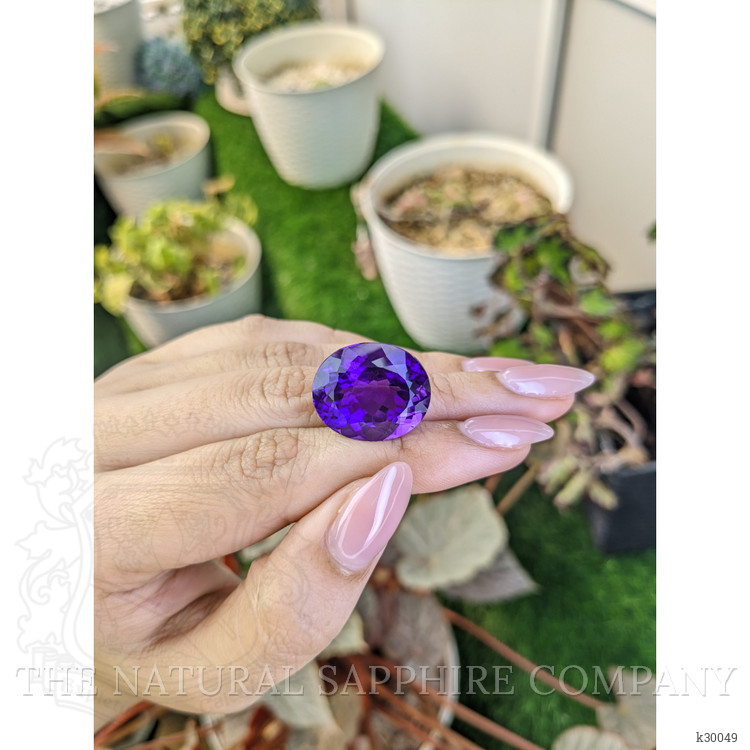 23.46 Ct. Purple Amethyst from Brazil