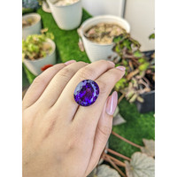 23.46 Ct. Purple Amethyst from Brazil Life Style