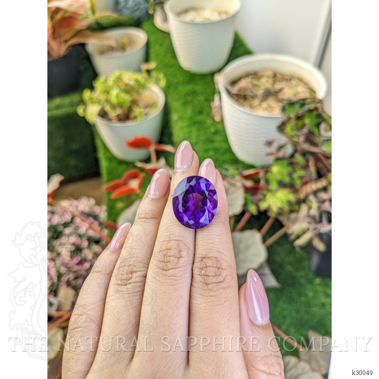 23.46 Ct. Purple Amethyst from Brazil