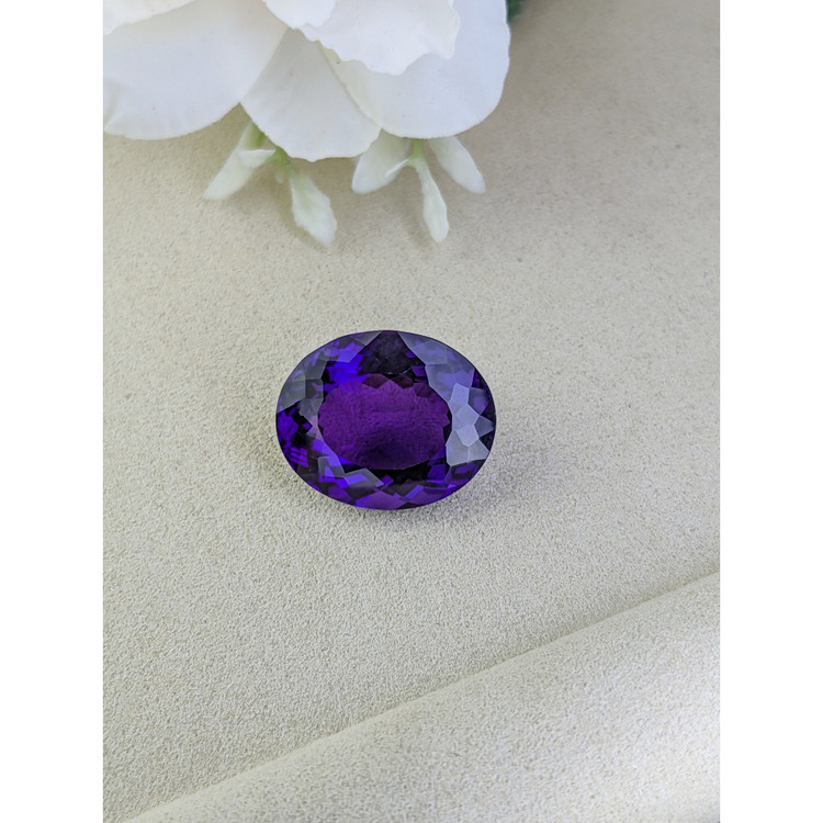 23.97 Ct. Purple Amethyst from Brazil