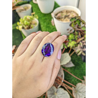 23.97 Ct. Purple Amethyst from Brazil Life Style