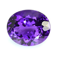 12.68 Ct.Tw. Oval Amethyst