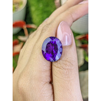 12.68 Ct. Purple Amethyst from Brazil Life Style