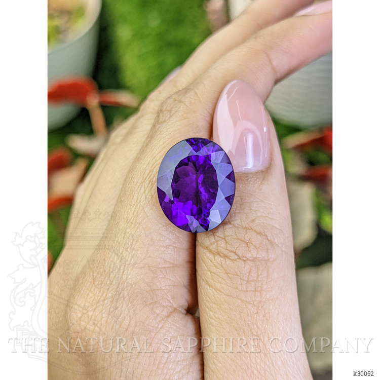 12.68 Ct. Purple Amethyst from Brazil