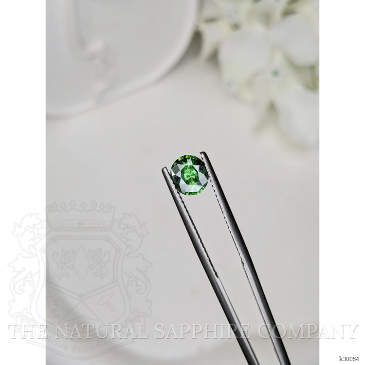 1.44 Ct. Green Zircon from Ceylon (Sri Lanka)