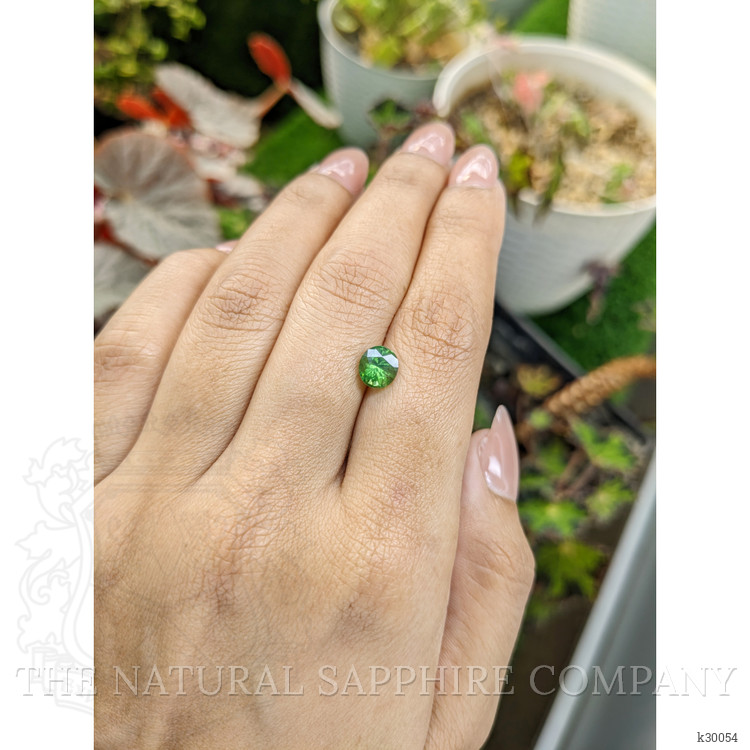 1.44 Ct. Green Zircon from Ceylon (Sri Lanka)