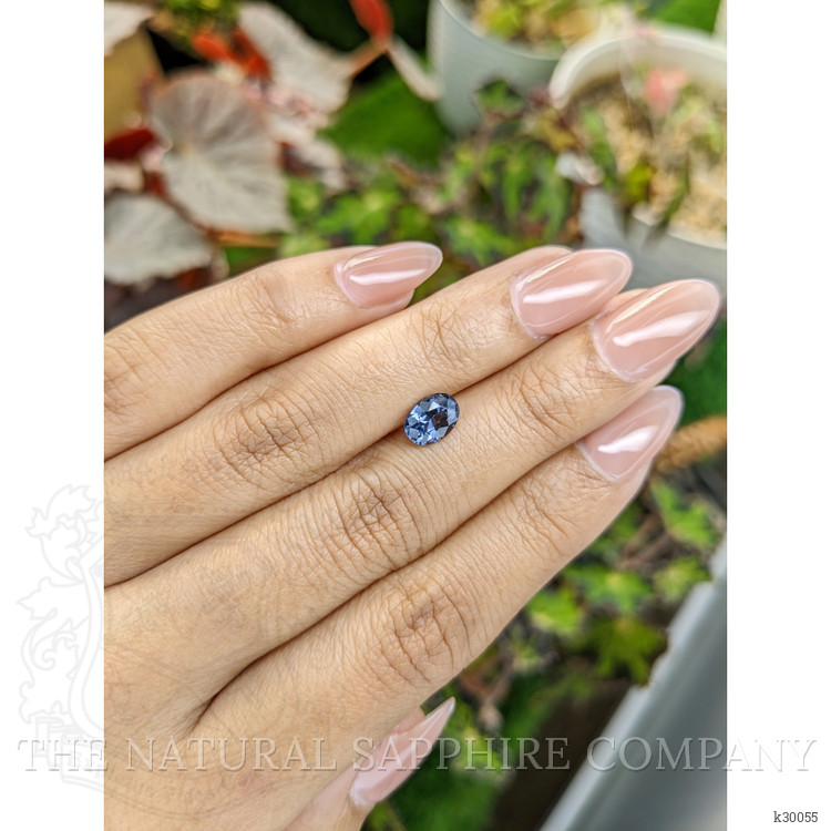1.22 Ct. Greyish Blue Spinel from Ceylon (Sri Lanka)