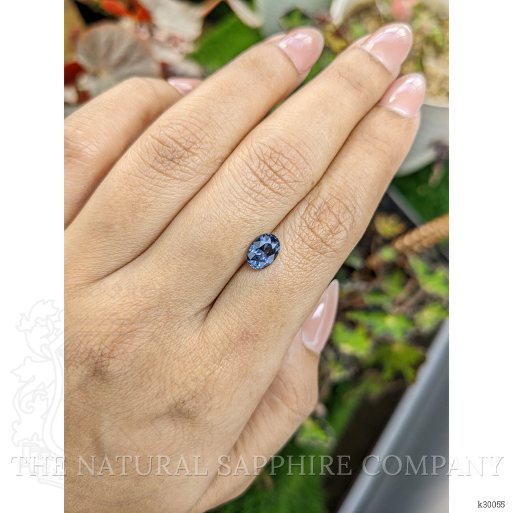 1.22 Ct. Greyish Blue Spinel from Ceylon (Sri Lanka)